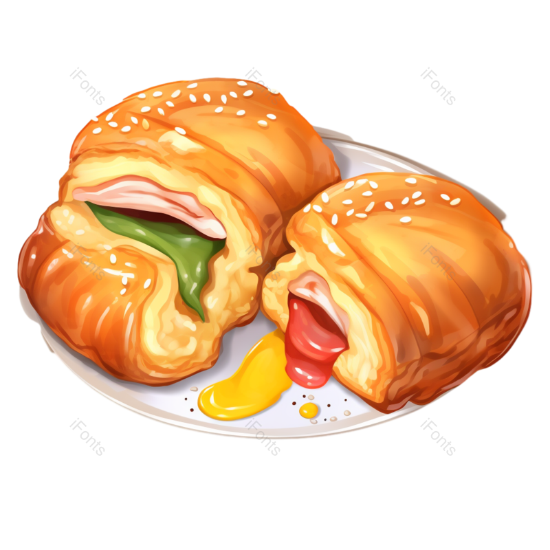 面包图片,元素,PNG,免抠素材